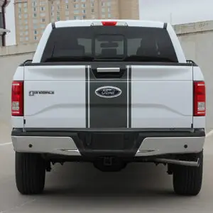 2009-2017 Ford F-150 Center Vinyl Racing Stripes Graphic Kit
