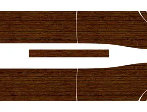 1971-1972 Country Squire / LTD Woodgrain Panels