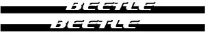 2012-2019 Volkswagen Beetle Rocker 2 Stripe Vinyl Graphic Kit