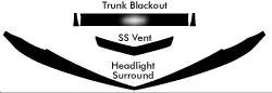 2009-2013 Chevy Camaro Blackout Kit - Image 2