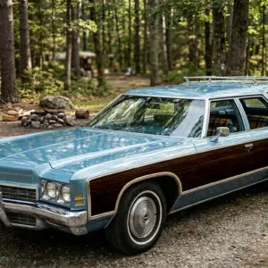 1971-1972 Chevrolet Kingswood Estate Wagon Digital Reproduction Wood Grain Replacement Kit