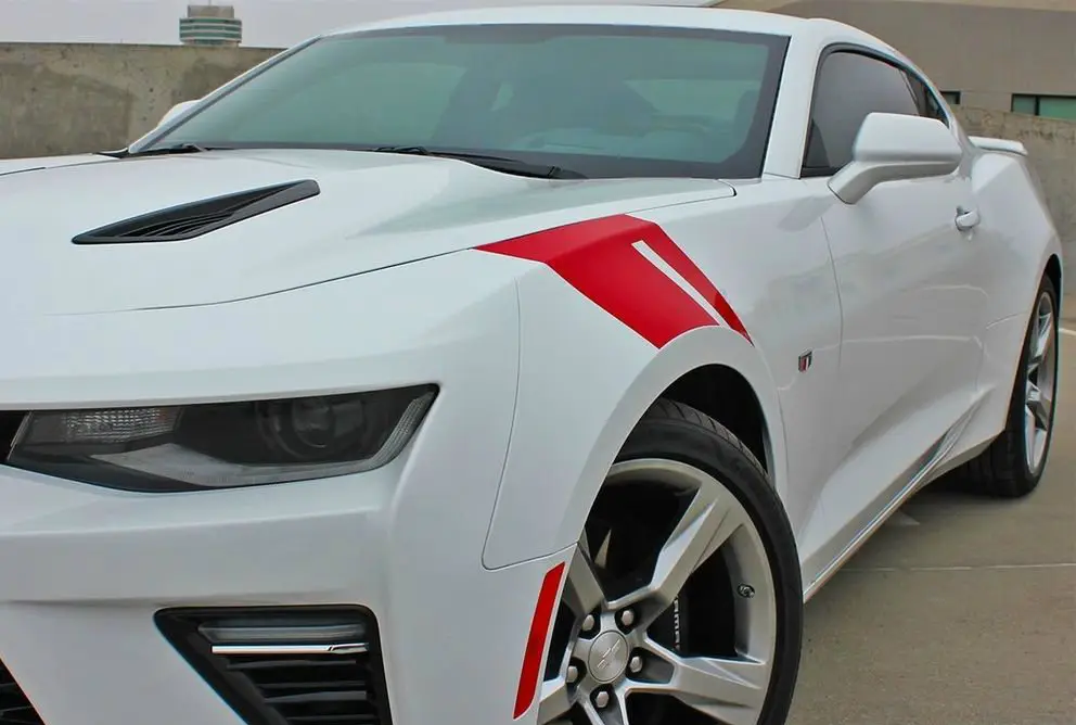 2016-2017 Chevy Camaro Hashmarks Graphic Kit - Image 2