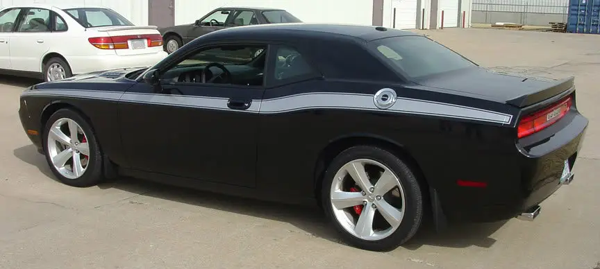 2008-2017 Dodge Challenger Classic Track Graphic Kit