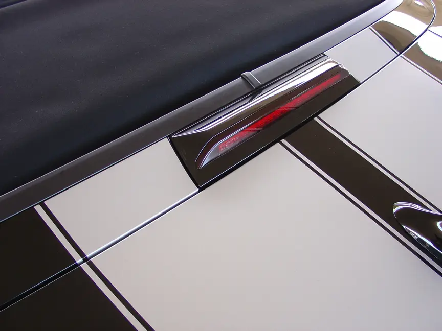 2009-2013 Chevrolet Camaro R-Sport Hood & Trunk Stripes Rally Kit (Convertible) - Image 4