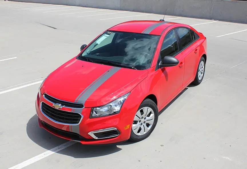 2008-2015 Chevrolet Cruze Cruzin' Euro Rally Stripe Graphic Kit