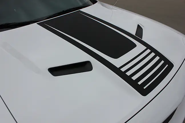 2008-2020 Dodge Challenger Cuda Strobe Hood Kit
