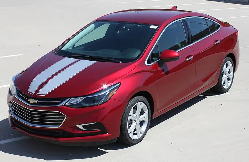 2016-2019 Chevy Cruze Drift Rally Stripe Kit - Image 2