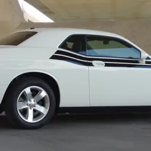 2008-2017 Dodge Challenger Challenge Dual Side Stripe Graphic Kit