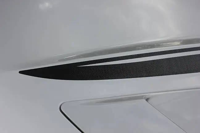 2015-2017 Ford Mustang Faded Hood Spears Graphic Kit - Image 2