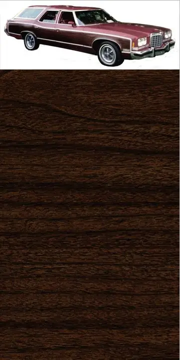 GM Dark Walnut Digital Reproduction Wood Grain Vinyl
