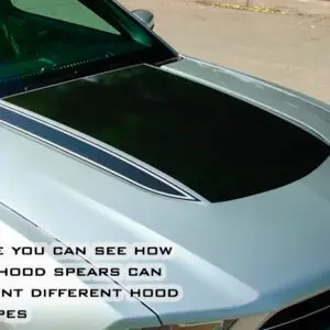 2010-2012 Ford Mustang Hood Spears Dominator Graphic Kit