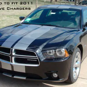 2011-2014 Dodge Charger N-Charge Rally Stripes Graphic Kit