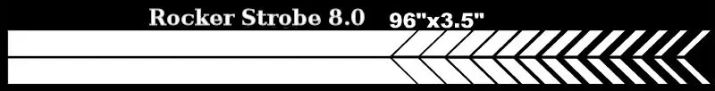 Rocker Strobe 8.0 Versatile Vinyl Stripe Graphic Kit - Image 2