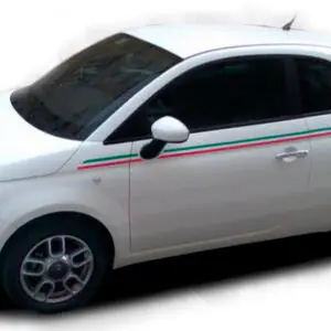 2011-2017 Fiat 500 Italian Side Stripe