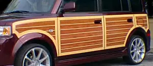 2005-2007 Toyota Scion XB Woody Wood Grain Vinyl Kit