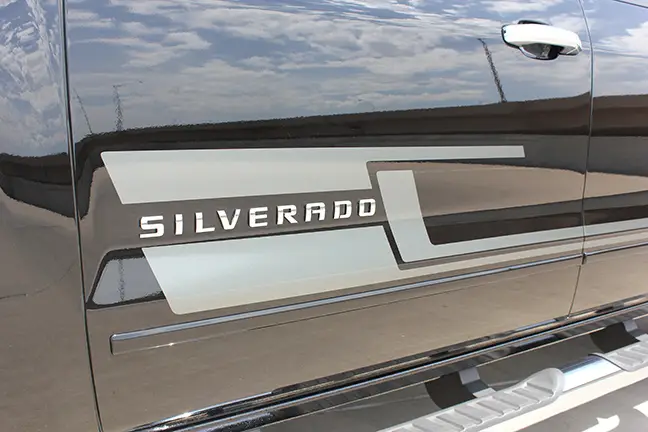 2014-2017 Chevy Silverado Shadow Graphic Kit - Image 2