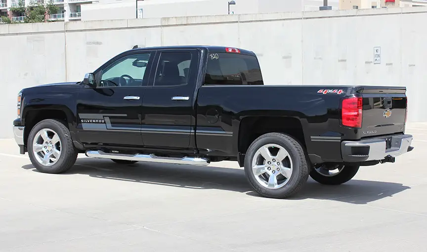 2014-2017 Chevy Silverado Shadow Graphic Kit