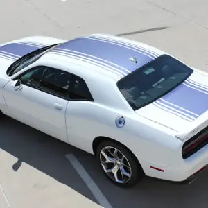 2015 Dodge Challenger Shaker 3 Graphic Kit (Shark Antenna/With Spoiler)