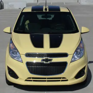 2013-2016 Chevy Spark Sparked Rally Stripes Graphic Kit