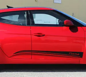 2011-2017 Hyundai Veloster Strike Graphic Kit