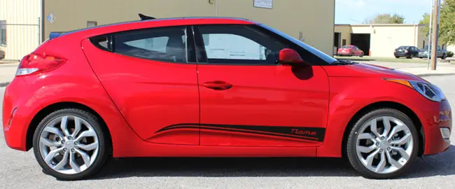 2011-2017 Hyundai Veloster Strike Graphic Kit