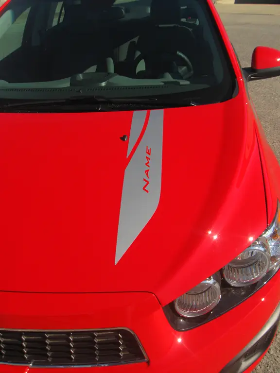 2012-2017 Chevy Sonic Sweep Graphic Kit - Image 3