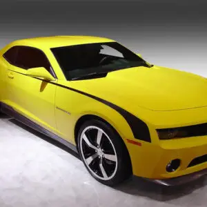 2009-2013 Chevrolet Camaro Throwback Hockey Stripe Kit