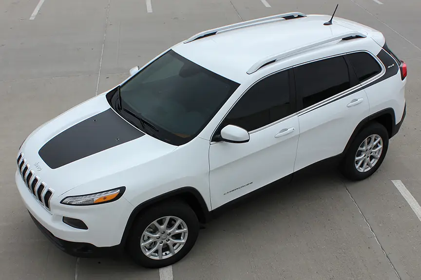 2014-2017 Jeep Cherokee Warrior Vinyl Graphics Kit - Image 3