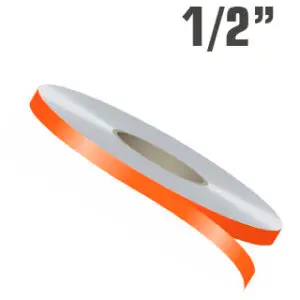 1/2" x 150' Single Line Single Color Vinyl Stripe Roll