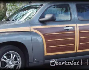 Chevrolet HHR Woody Car & Panel Van Wood Grain Vinyl Kit