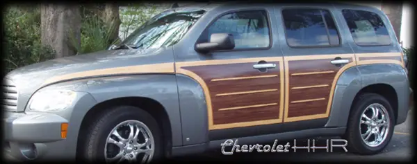 Chevrolet HHR Woody Car & Panel Van Wood Grain Vinyl Kit