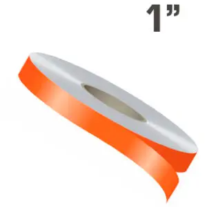 1" x 150' Single Line Single Color Vinyl Stripe Roll