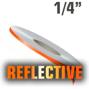 1/4" X 50' Reflective Solid Stripe Roll