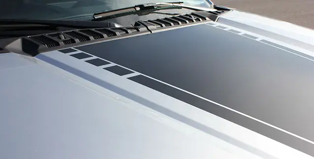 2015-2020 Ford F-150 Speedway Hood Graphic Kit - Image 2