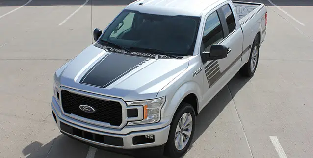 2015-2020 Ford F-150 Speedway Hood Graphic Kit - Image 3